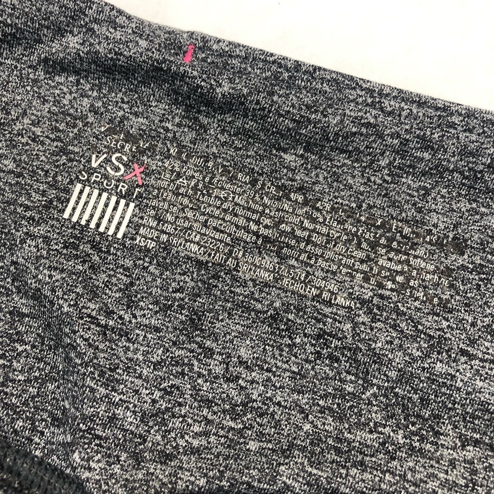 VSX Knockout Capri Heathered space Gray XS legging - Picture 4 of 7